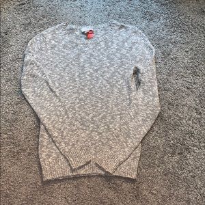 Heather gray LOFT sweater